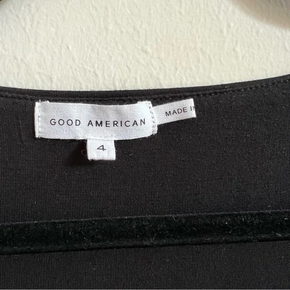 Good American Stretch Jersey U Ring Bodysuit - Picture 4 of 5